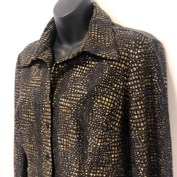 Vertigo Black Shirt (Jacket) Made in France Small - Picture 3 of 8